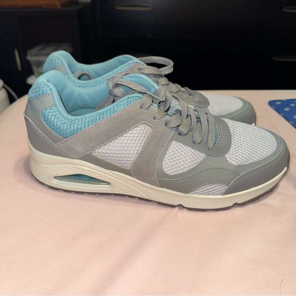 Skechers Uno Tripik Gray/Blue Sneakers